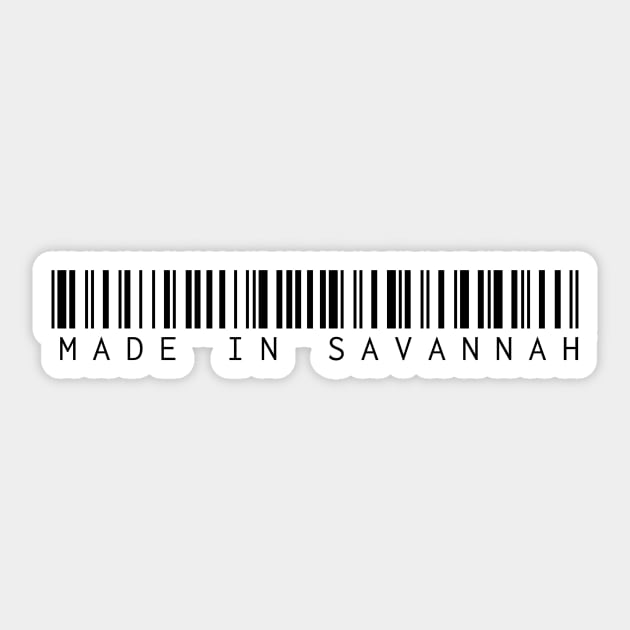 Made in Savannah Sticker by Novel_Designs